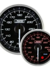 ProSport 2-1/16" Supreme Series Electrical Water Temperature Gauge                                     - 216CLSDWAWTU-R - Image 3
