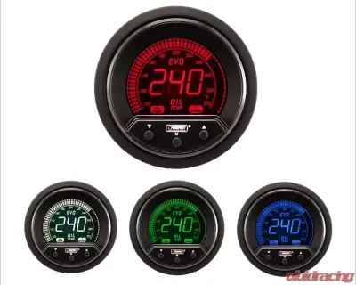 ProSport 2-1/16" Premium Evo Electrical Oil Temperature Gauge - 216EVOOT-PK-R.F