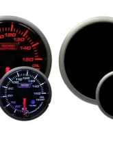 ProSport 2-1/16" Amber/White Premium Metric Oil Temperature Gauge                                     - 216SMOTSWL270-PK-C - Image 2
