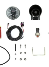 ProSport 2-1/16" Premium White Pointer Clear Lens Amber/White Fuel Pressure Gauge                                     - 216SMWAFPWNCL270-PK.F - Image 2