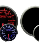 ProSport 2-1/16" Amber/White Premium Metric Water Temperature Gauge                                     - 216SMWTSWL270-PK-C - Image 2