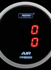 ProSport 2-1/16" Digital Dual Air Pressure Gauge - LCD Display                                     - PSDAPLCD-RE - Image 2