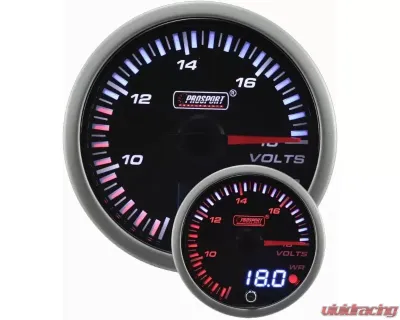 ProSport 2-1/16" JDM Electrical Volt Gauge - 216JDMVO-R