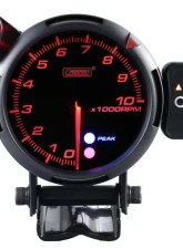 ProSport 80mm Amber | White | Blue Premium Series Tachometer  With Warning Light                                     - 314SMTASWL270-PK - Image 4