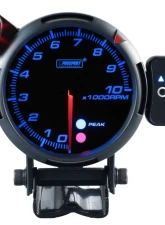 ProSport 80mm Amber | White | Blue Premium Series Tachometer  With Warning Light                                     - 314SMTASWL270-PK - Image 2
