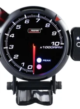 ProSport 80mm Amber | White | Blue Premium Series Tachometer  With Warning Light                                     - 314SMTASWL270-PK - Image 3