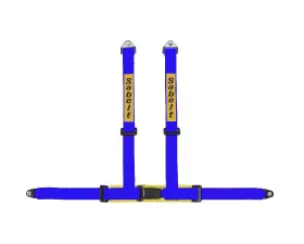 Sabelt Clubman Saloon 4-Point Bolt-On Blue Harness (NON ECE Approved)