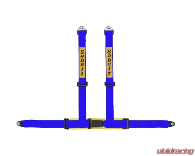 Sabelt Clubman Saloon 4-Point Bolt-On Blue Harness (NON ECE Approved) - CFCC1046