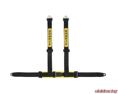 Sabelt Clubman Saloon 4-Point Bolt-On Black Harness (NON ECE Approved) - CFCC2046