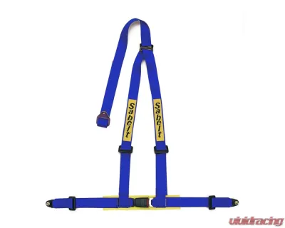 Sabelt Clubman Saloon 3-Point Full 2 Inch Snap Hook Blue Harness (ECE Approved) w/ Shoulder Pads - CFCC901002NP_A