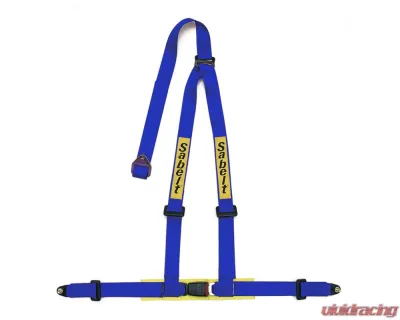 Sabelt Clubman Saloon 3-Point 2 Inch Bolt-On Blue Harness (ECE Approved) w/ Shoulder Pads - CFCC901059NP_B