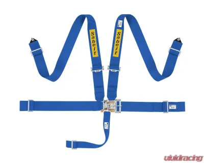 Sabelt SFI 16.1 Steel Saloon Harness 3 Inch Latch & Link - Blue - CFCI1000S533SD8S