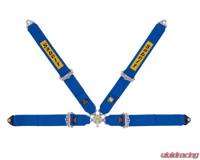 Sabelt Silver Kit Car FIA8853/1998 4-Point Harness - Blue - CFCI1118A433SD4F