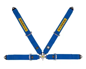 Sabelt Steel Kit Car FIA8853/1998 4-Point Harness - Blue
