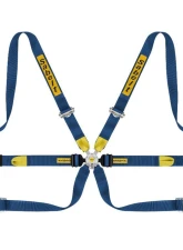 Sabelt Porsche 6-Point FIA8853-2016 Silver GT Racing Harness w/ 2 Inch Porsche Lap Mounts & Blue Long Crotch Belts                                     - CFCI12100024 - Image 3