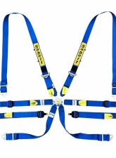 Sabelt FIA8853-2016 Enduro Silver Saloon 2 Inch Double Lap Racing Harness - Blue                                     - CFCI12100056 - Image 2