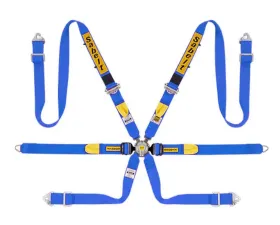 Sabelt FIA8853-2016 Enduro Gold Full Saloon 2 Inch Lap Racing Harness - Blue