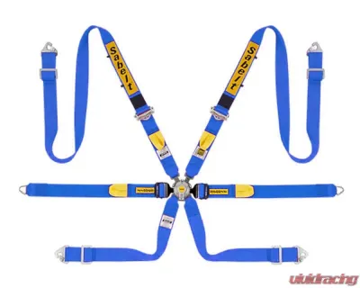 Sabelt FIA8853-2016 Enduro Gold Full Saloon 2 Inch Lap Racing Harness - Blue - CFCI12170068