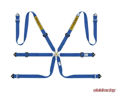 Sabelt SFI 16.1 Steel Saloon Harness 2 Inch - Blue - CFCI1556S622SU2S
