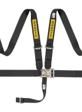 Sabelt SFI 16.1 Steel Saloon Harness 3 Inch Latch & Link - Black                                     - CFCI2000S533SD8S - Image 2