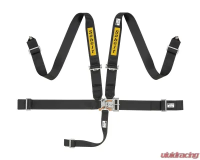 Sabelt SFI 16.1 Steel Saloon Harness 3 Inch Latch & Link - Black - CFCI2000S533SD8S