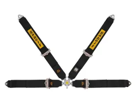 Sabelt Silver Kit Car FIA8853/1998 4-Point Harness - Black