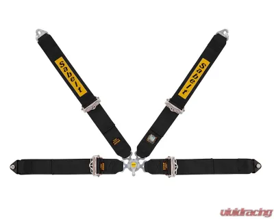 Sabelt Silver Kit Car FIA8853/1998 4-Point Harness - Black - CFCI2118A433SD4F