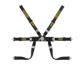 Sabelt FIA8853-2016 Steel Formula Full 2 Inch Pull Up Racing Harness w/ Black Straps | Belts