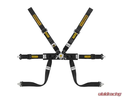 Sabelt FIA8853-2016 Steel Formula Full 2 Inch Pull Up Racing Harness w/ Black Straps | Belts - CFCI23500064