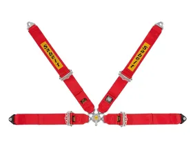 Sabelt Silver Kit Car FIA8853/1998 4-Point Harness - Red