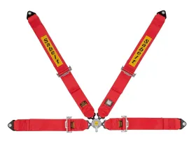 Sabelt Steel Kit Car FIA8853/1998 4-Point Harness - Red