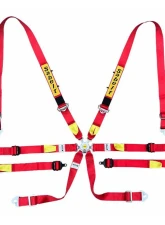 Sabelt FIA8853-2016 Enduro Silver Saloon 2 Inch Double Lap Racing Harness - Red                                     - CFCI42100056 - Image 3