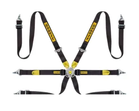 Sabelt FIA8853-2016 Enduro Platinum Full 2-Inch B1 Camlock Pull Down Lap Racing Harness - Red