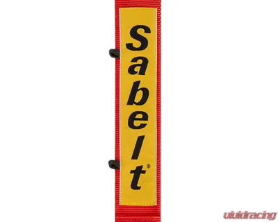 Sabelt FIA8853-2016 Enduro Gold Full Saloon 2 Inch Lap Racing Harness - Red - CFCI42170068