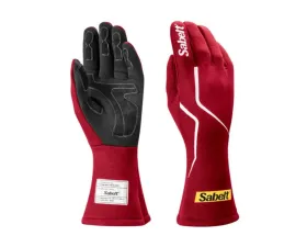 Sabelt FIA8856-2018 Challenge TG-2.1 Gloves Red - Size 08
