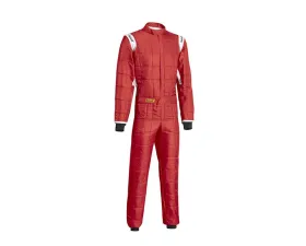 Sabelt FIA8856-2018 Challenge TS-2 Fire-Retardant Red Racing Suit - Size 44
