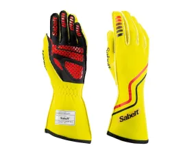Sabelt FIA8856-2018 Hero Superlight TG-10 Gloves Fluo Yellow - Size 10