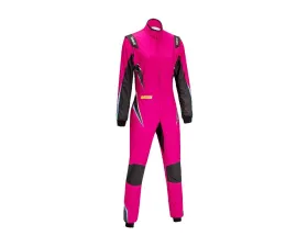 Sabelt FIA8856-2018 Hero TS-10 Superlight Woman Fluo Pink Racing Suit - Size 38