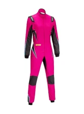 Sabelt FIA8856-2018 Hero TS-10 Superlight Woman Fluo Pink Racing Suit - Size 38                                     - RFTUTS10WRFL38 - Image 2
