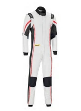 Sabelt FIA8856-2018 Hero TS-10 Superlight White Racing Suit - Size 48                                     - RFTITS10BINR48 - Image 2