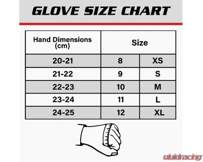 Sabelt FIA8856-2018 Laser TG-3.1 Gloves Black - Size 11 - RFTG31NR11