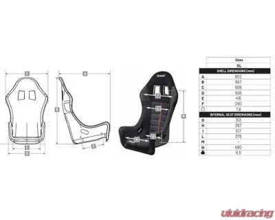 Sabelt Titan Max FIA 8855-1999 - Extra Large - RFSETITANMAXN
