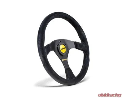 Sabelt SW-635 Series Flat Steering Wheel Black Suede 350mm - RFVO2007X