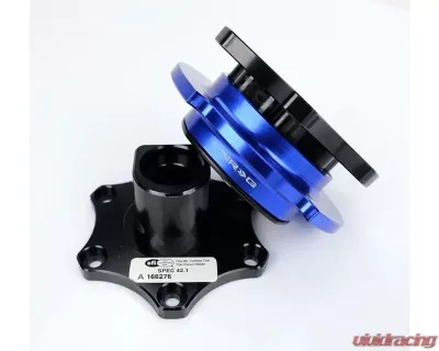 NRG SFI Key Way Type Quick Release - srk-r200bk-bl