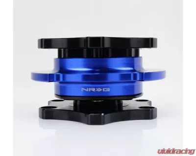 NRG SFI Key Way Type Quick Release - srk-r200bk-bl