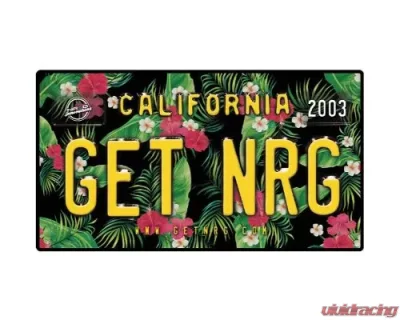 NRG Innovations Air Freshener - Quick Release Est Hawaian License Plate Aqua - AF-104