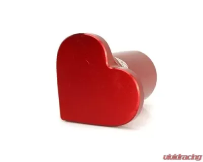 NRG Drift Button- Heart Shape Red Nissan S13, S14, S15 1989-2002 - DB-H001RD