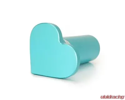 NRG Drift Button- Heart Shape Teal Toyota 86 | Subaru WRX - DB-H002TL