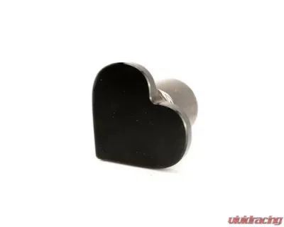 NRG Drift Button- Heart Shape Black Honda Civic | CRX - DB-H003BK