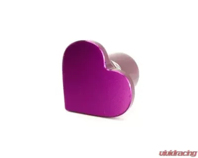 NRG Drift Button- Heart Shape Purple Honda Civic | CRX - DB-H003PP